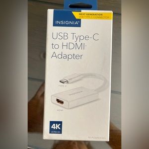 “Insignia” USB Type- C to HDMI Adapter
